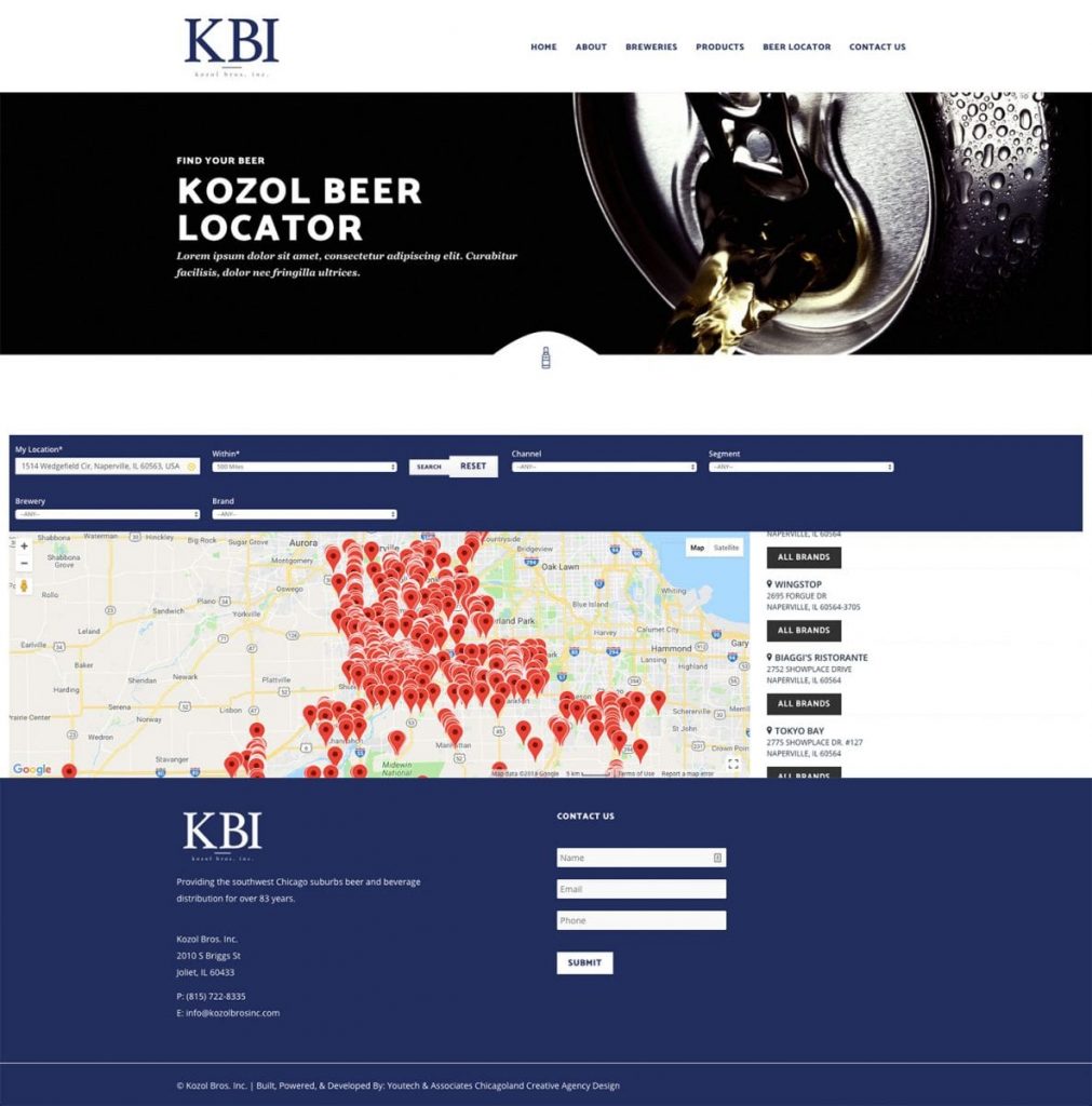 Kozol Beer Locator