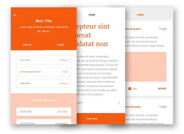 Youtech User Interface Mock