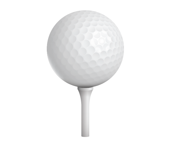 Golf Ball on Tee