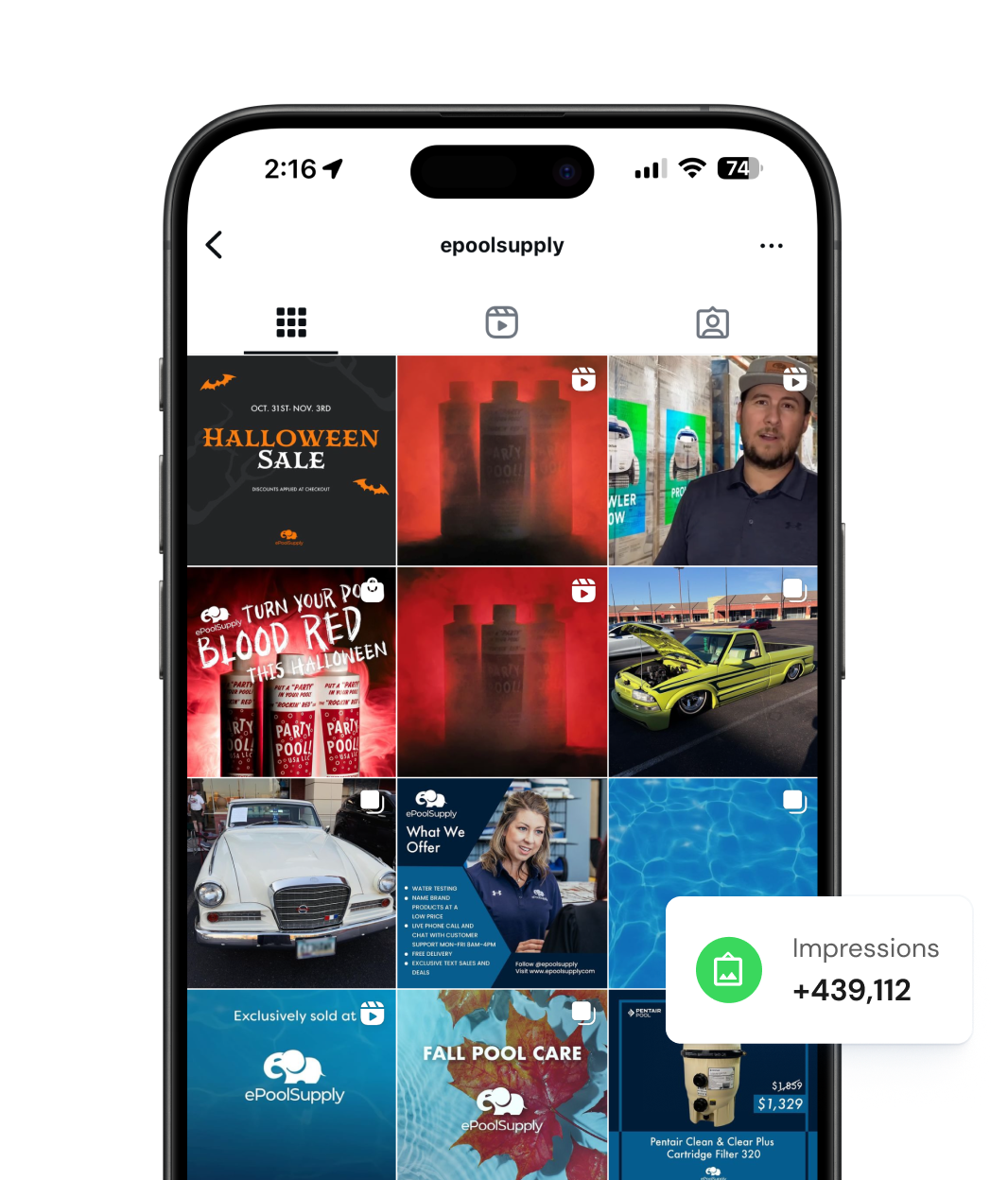 ePool Supply Case Study - Social ePool Supply Case Study - Social