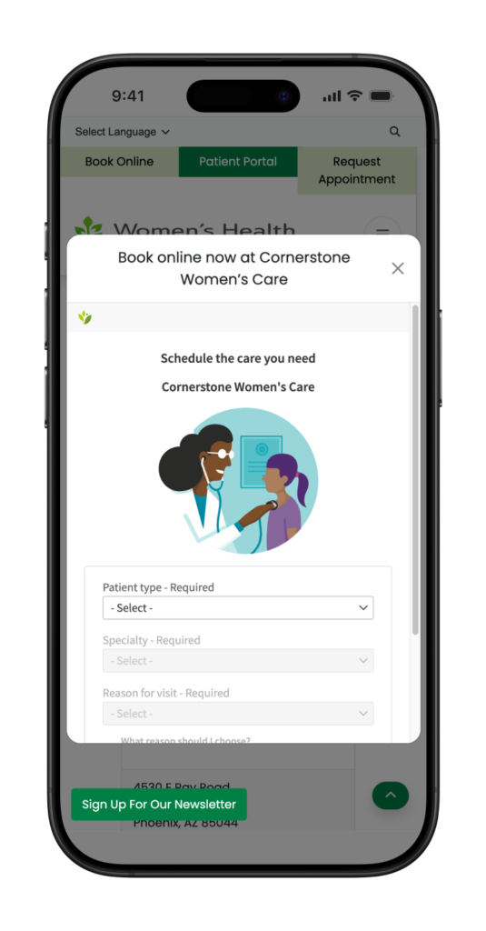 Women's Health AZ Case Study - SEO Women's Health AZ Case Study - SEO