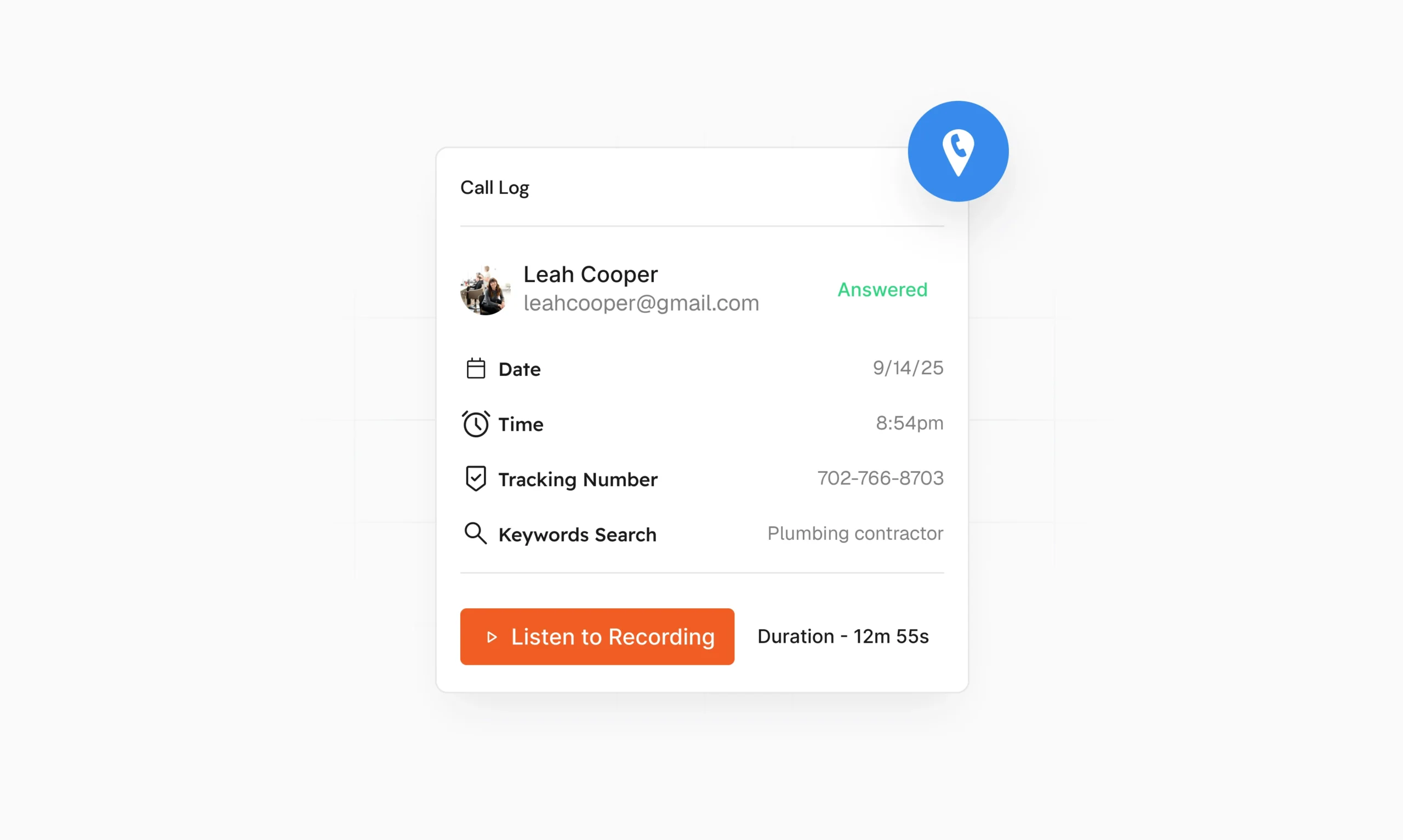 CallRail Tracking